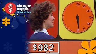 She Won by One Second! See This Insane Clock Game Victory | The Price Is Right 1985