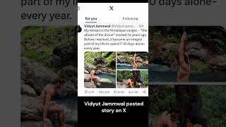 Vidyut Jammwal in Himalaya #vidyutjammwal #viral #shorts #bollywood #alone