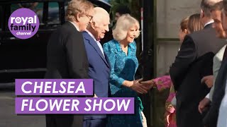 King and Queen Attend The Chelsea Flower Show