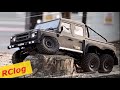 yk6101 6×6 rc crawler(defender flying hunts man copying) first running time ~ rc카 주행