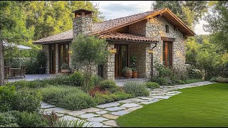 Be Enchanted by the Beauty of the Cozy Small Stone House