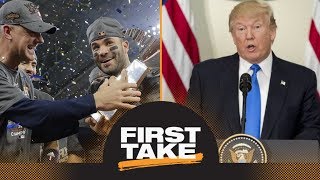 First Take reacts to Astros accepting invitation to White House | First Take | ESPN