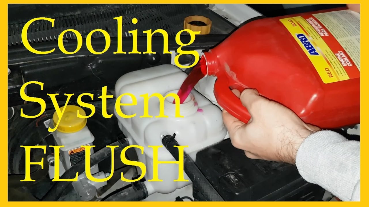 How To FLUSH Cooling System - YouTube