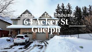 beautiful semi detached home for SALE!!! 64 Acker St