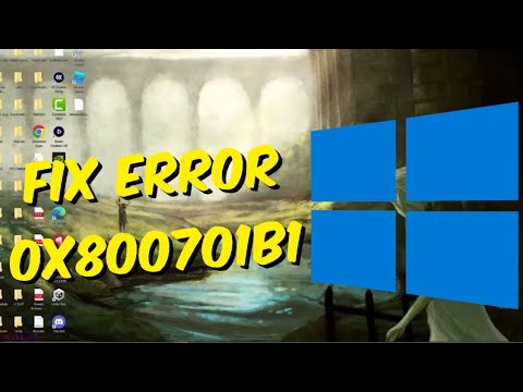 How to Fix Error 0x800701b1 – A Device That Does Not Exist Was Specified
