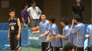 2012/6/24　桐光学園vs厚木東　神奈川優勝決定戦 選手紹介~試合開始