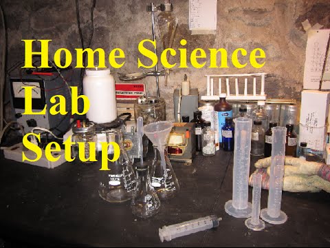 How To Set Up A Home Science Lab - YouTube