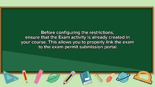 Access Lms Tutorial How To Require Exam Permit Before Taking The Exam