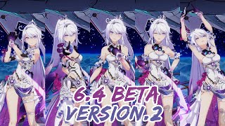 【崩壞3rd】6.4測試服V2，琪亞娜-「終焉之律者」艦橋互動語音 | Kiana - Herrscher of Finality - Bridge interaction voice