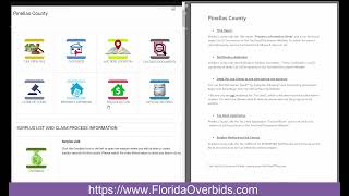 Pinellas County FL: Locate the Documents (Tax Deed Auctions and Excess Proceeds)