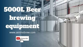 SENMO 5000L beer brewing system