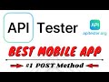 API Tester #1 Creating POST Request