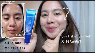 Review AIZEN DERMALOGY SNOWDROP 9X CERAMIDE MOISTURIZER | untuk kulit kombinasi berjerawat