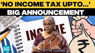 Union Budget 2025 Live | No Income Tax Till Rs 12 Lakh, Says Nirmala Sitharaman | Budget Speech Live