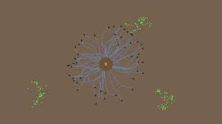 Ant Colony & Slime Simulation using AI and unity3d
