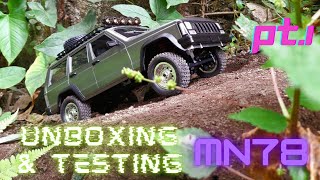 mn78 unboxing and testing part 1.