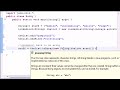 Intermediate Java Tutorial -  8 -  Converting Lists to Arrays