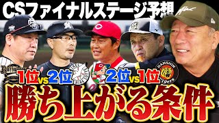 【CSファイナル予想】『下剋上するには下位打線の役割が重要になってくる‼︎』データ上は阪神･オリックスが優勢か⁉︎高木豊が考える各チームの\