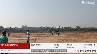 KFT Flame Boys vs KFT Super Giants Live Cricket Match | KPL - KFT Premier League - 2024 Live - Manau