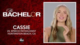 Meet Cassie - The Bachelor