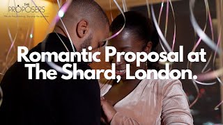 Romantic Proposal at The Shard | The Proposers