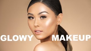 GLOWY SPRING MAKEUP TUTORIAL | Roxette Arisa