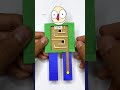 amazing baldi cardboard maze game diy paper u0026 cardboard crafts easy youtubeshorts game