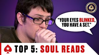 TOP 5 POKER SOUL READS ♠️ Best of The Big Game ♠️ PokerStars