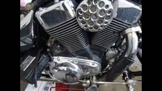 DCCmoto 2001 Suzuki Intruder VS1400 parts / run demo 314-771-4105