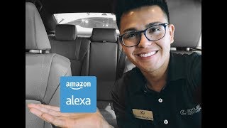 Amazon Alexa in the 2019 Lexus ES