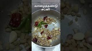 சாப்பிடாதவரை சாப்பிட வைக்கும் வாழைத்தண்டு சட்னி   #tamil #valaithandu #chutnirecipe