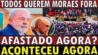 AFASTADO AGORA!! AGORA TODOS QUEREM MORAES FORA! BOLSONARO AVISOU