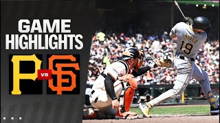 Pirates vs. Giants Game Highlights (4/28/24) | MLB Highlights