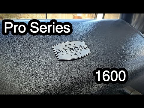 I got this Pit Boss Pro Series 1600. Now what?