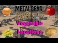 Metal Gear Survive Where to find ALL Vegetables (Onions, Potatoes, Corn, Tomatoes)