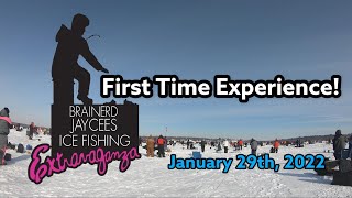 First Experience at the Brainerd Jaycees Ice Fishing Extravaganza 2022 | January 29th, 2022