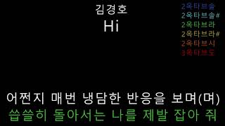 김경호 - Hi (음정체크)