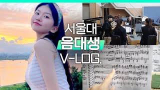 서울대 피아노과 브이로그 (듀오곡,  트리오, 상대음감, 넘순이)  | 스튜디오 샤