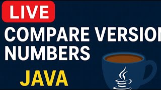 🔴 LeetCode 165 | Compare Version Numbers | Java Live Solution & Explanation