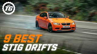 COMPILATION: 9 Best Stig Drifts | BMW M2, Aston DB5, Atom 4, Supra, C63 AMG & Caterham | Top Gear