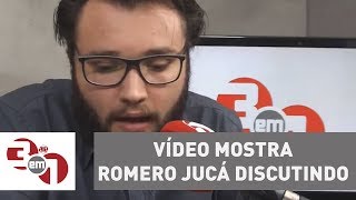 Vídeo mostra Romero Jucá discutindo com passageira em voo para São Paulo