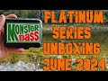 Monsterbass Platinum Series June 2024 Unboxing  #monsterbassunboxing