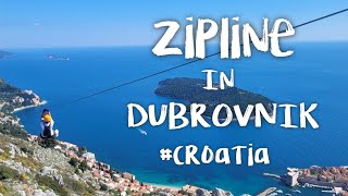 ZIPLINE IN DUBROVNIK | CROATIA | KING SERVA