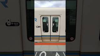 【2024.04.05】JR西日本奈良線221系NC607編成車両のドア開閉。黄檗駅