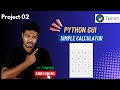 🔢 Build a Simple Calculator with Python Tkinter GUI | Step-by-Step Tutorial