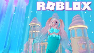 Mermaid Pool Party Roblox Royale High Barbie Mermaid - enchantix high roblox royale high blue flame fire fairy youtube