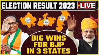 Clean sweep by BJP in Assembly Elections 2023, Congress takes Telangana, loses rest| Oneindia