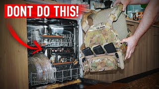 The ONLY way to clean your Plate Carrier