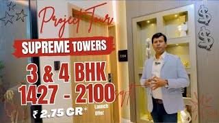 Supreme Towers Koregaon Park Annexe, Pune | 3 \u0026 4 BHK Sample Flat Tour | Royal Star Properties