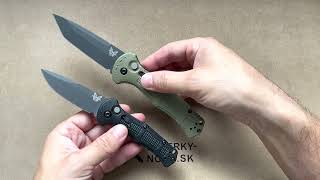 Benchmade Mini Claymore vs. Claymore